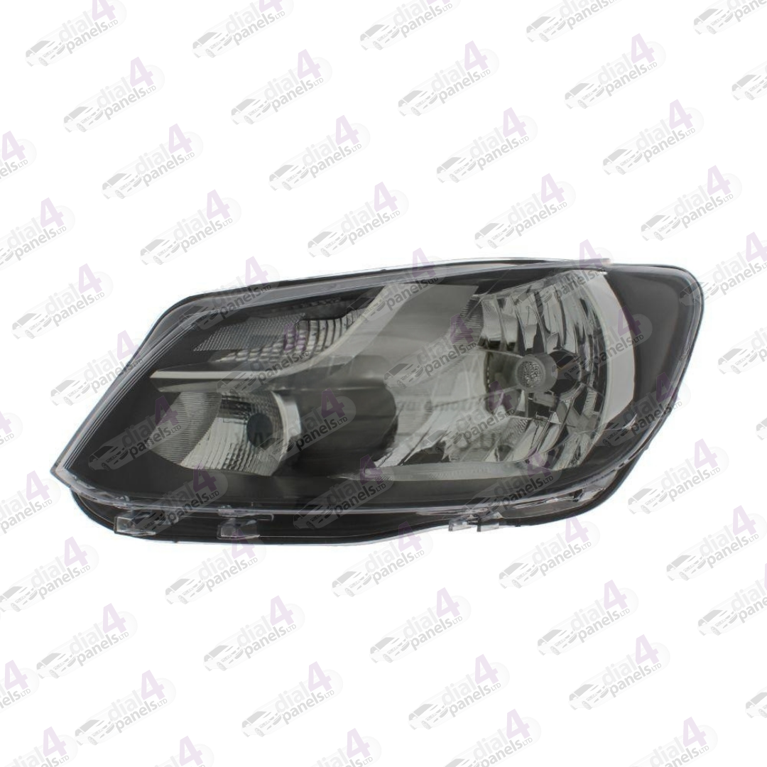 VOLKSWAGEN CADDY 2010-2015 HEADLAMP SINGLE REFLECTOR REFLACTOR BLACK LEFT 2K6941005B - 2K6941005C