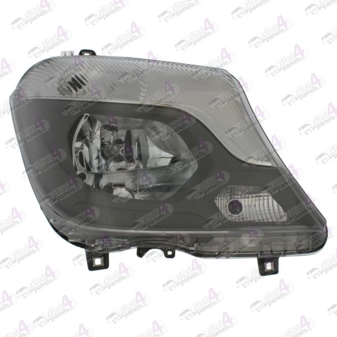MERCEDES SPRINTER 2014-2017 HEADLAMP BLACK RIGHT 1540648 - 9068202661 - A9068202461 - A9068202661 - A9068205900