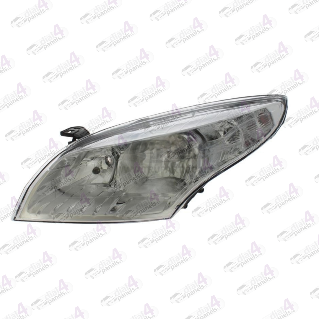 RENAULT MEGANE 2008-2012 HEADLAMP BLACK CHROME LEFT 260607449R - 260604733R - 260605398R - 260605985R