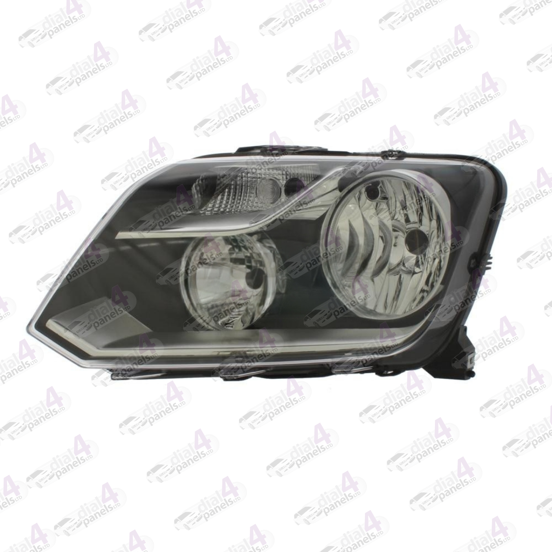 VOLKSWAGEN AMEROK 2011-2018 HEADLAMP BLACK LEFT 2H2941015H - 2H2941015F - 2H2941015G - 2H2941015L