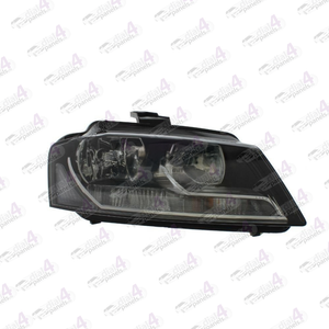 AUDI A3 2009-2012 HEADLAMP BLACK RIGHT 8P0941004AJ - 8P0941004AK - 8P0941004BB - 8P0941004BC - 8P0941004BL