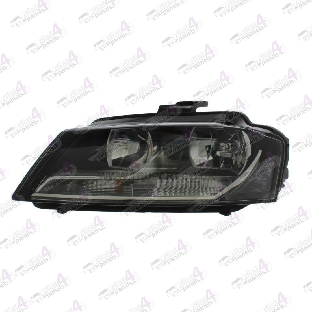 AUDI A3 2009-2012 HEADLAMP BLACK LEFT 8P0941003AJ - 8P0941003AK - 8P0941003BB - 8P0941003BC - 8P0941003BL
