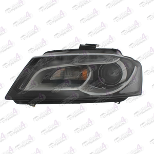 AUDI A3 2009-2012 HEADLAMP XENON BLACK LED DRL LEFT 8P0941029AN - 8P0941029BF