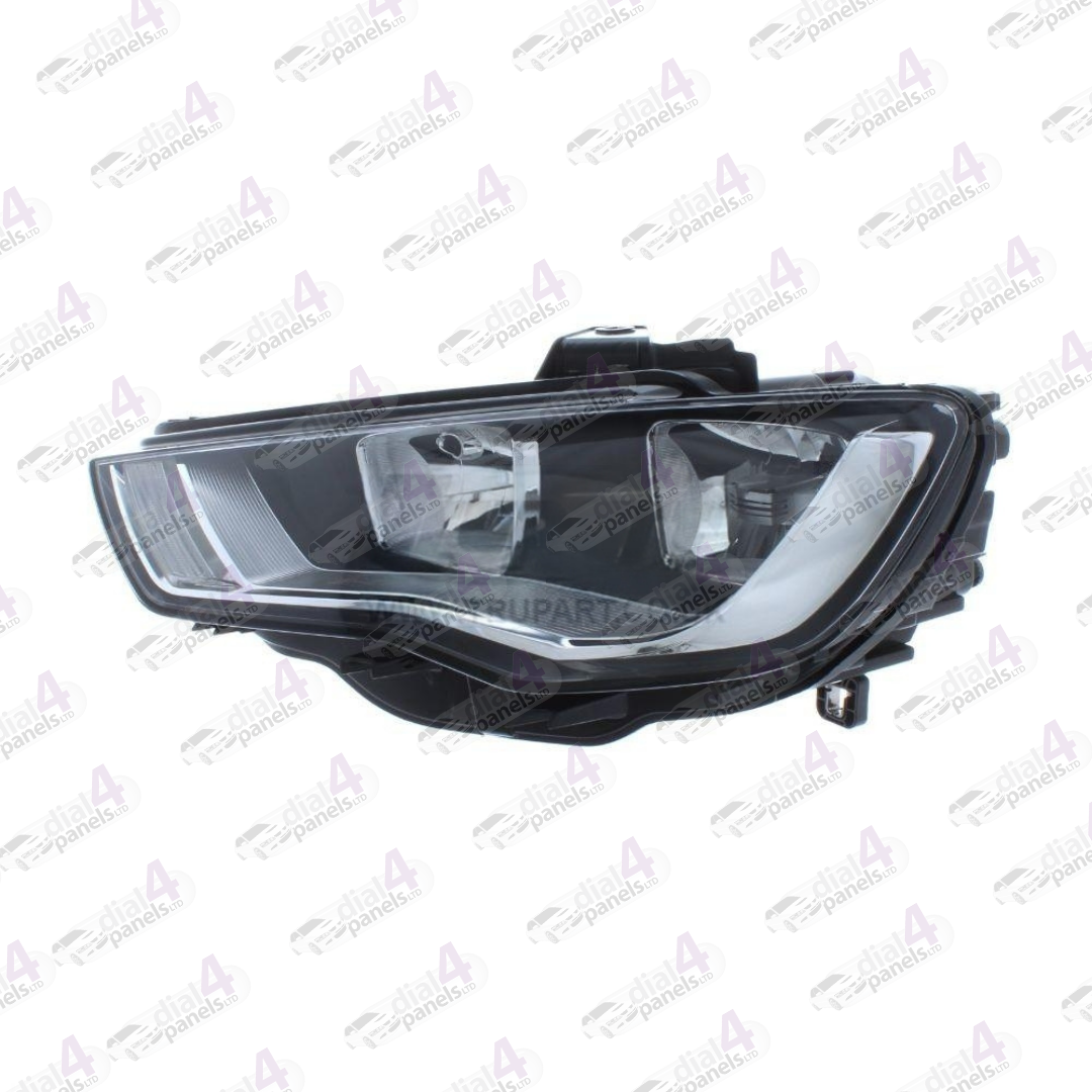 AUDI A3 2013-2016 HEADLAMP BLACK LEFT 8V0941003A