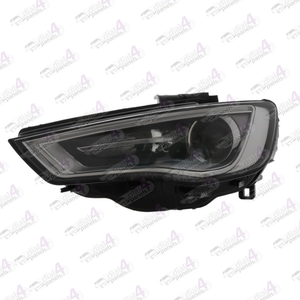 AUDI A3 2013-2016 HEADLAMP BI XENON BLACK LED DRL LEFT 8V0941005D - 8V0941043D