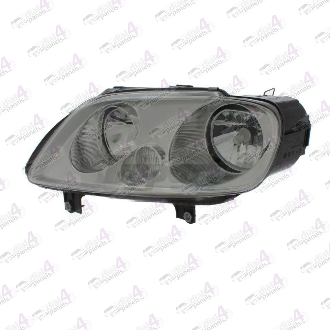 VOLKSWAGEN CADDY 2004-2009 HEADLAMP CHROME LEFT 1T0941005G - 2K0941005E