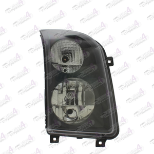 VOLKSWAGEN CRAFTER 2006-2016 HEADLAMP BLACK RIGHT 2E1941016 - 2E2941016