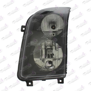 VOLKSWAGEN CRAFTER 2006-2016 HEADLAMP BLACK LEFT 2E1941015 - 2E2941015