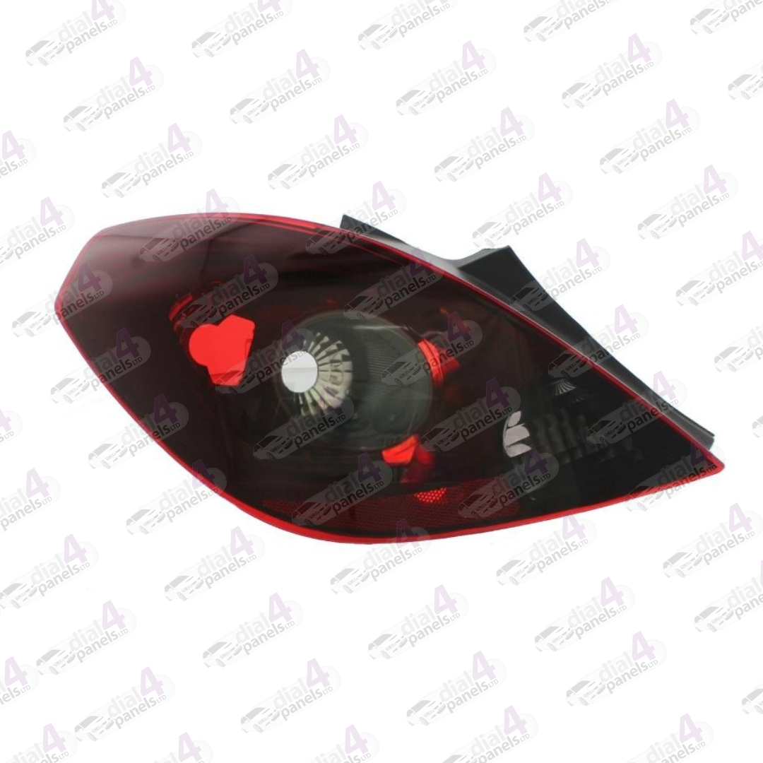 VAUXHALL CORSA 2006-2014 REAR LAMP DARK RED SMOKED INDICATOR 3 DOOR LEFT 1222147 - 93189399
