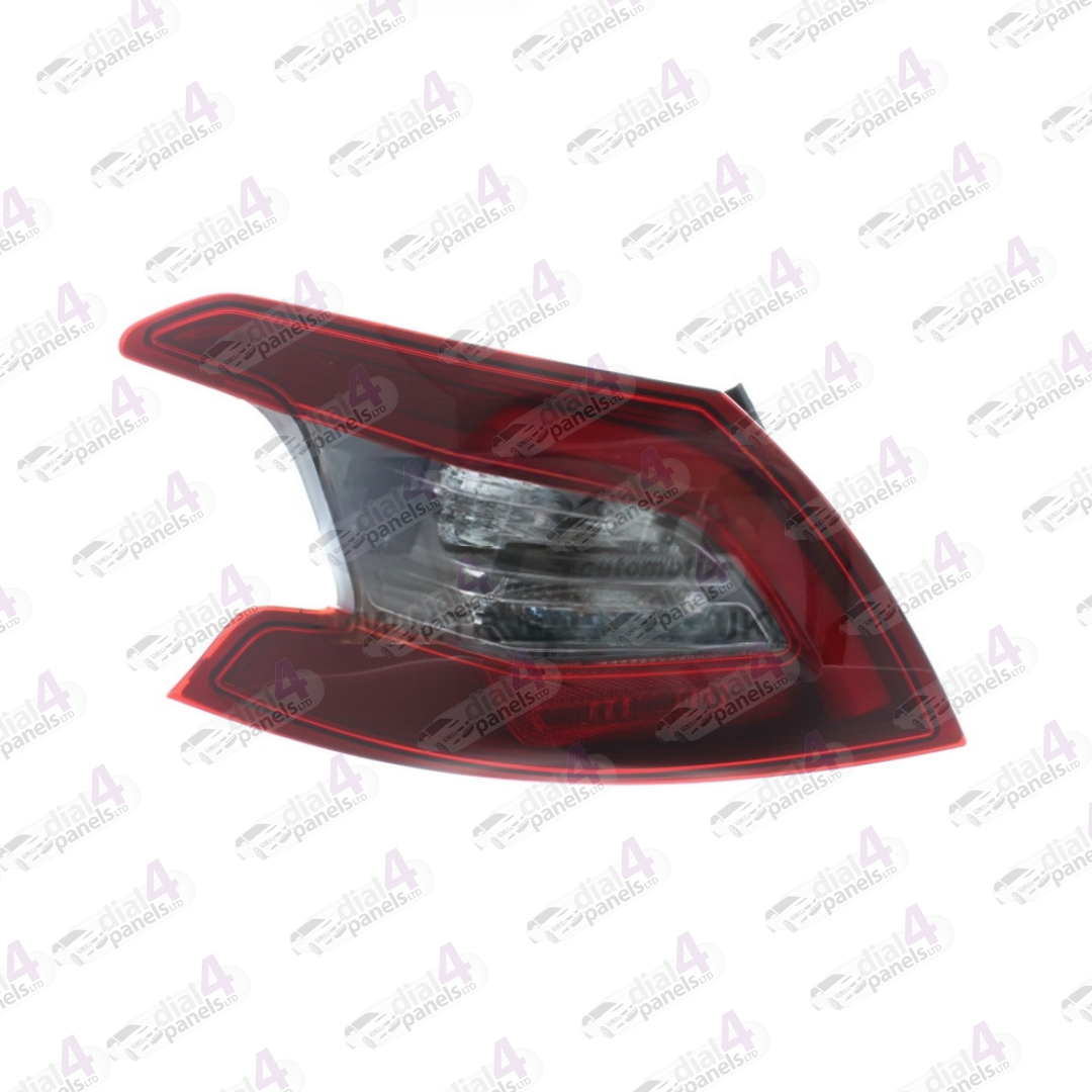 PEUGEOT 308 2017-2021 REAR LAMP OUTER DARK RED SMOKED INDICATOR LED LEFT