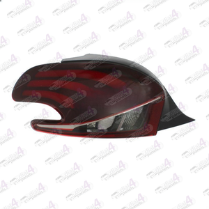 PEUGEOT 208 2015-2019 REAR LAMP DARK RED CLEAR LED LEFT 9810343080 - 9825601280