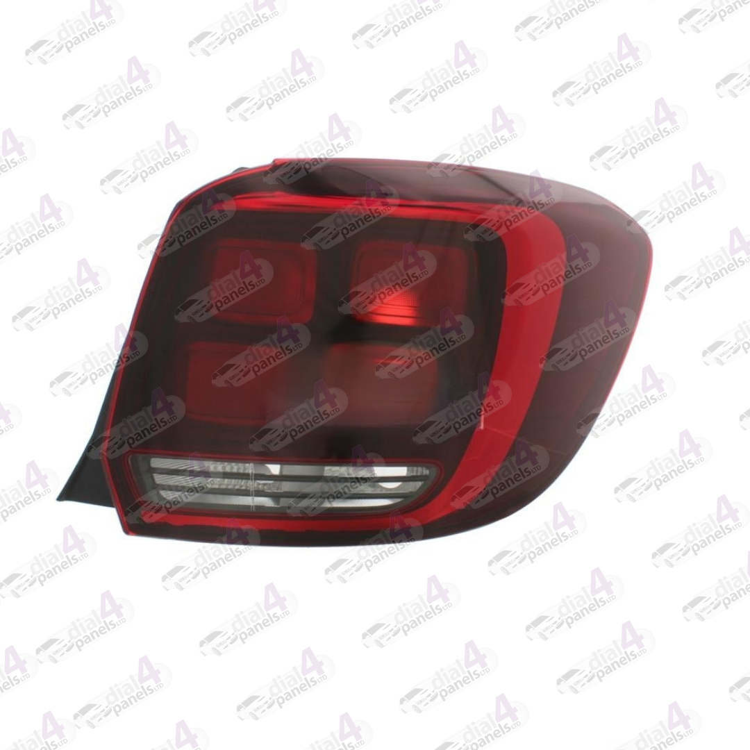 DACIA SANDERO STEPWAY 2012-2017 REAR LAMP DARK RED SURROUND RIGHT