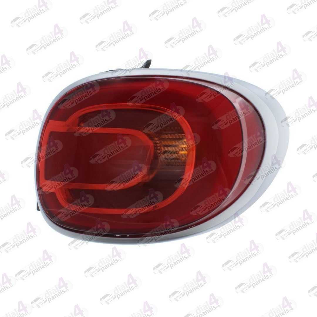 FIAT 500L 2012-2017 REAR LAMP LIGHT GREY SATIN SURROUND LED RIGHT 51883571