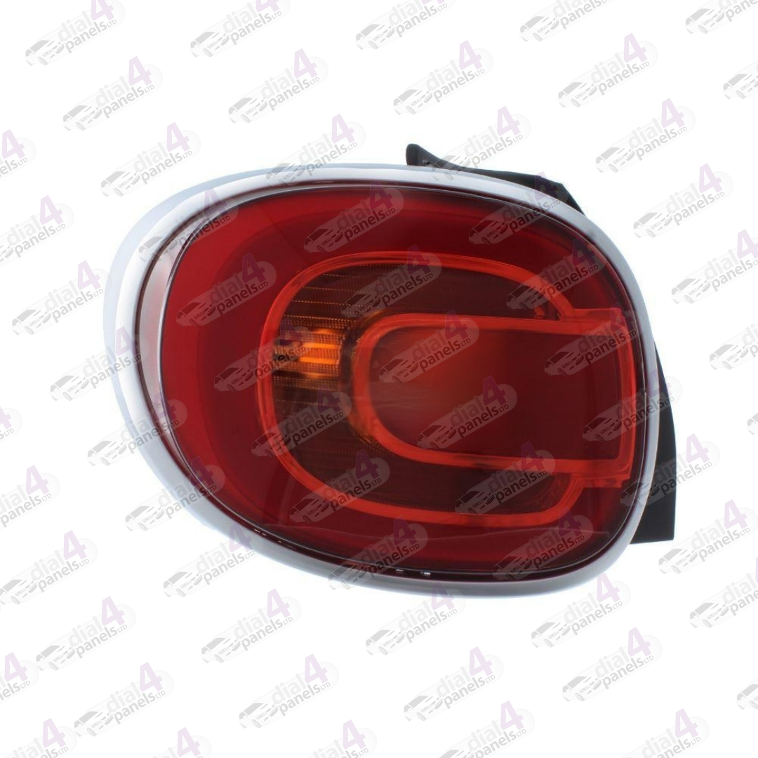 FIAT 500L 2012-2017 REAR LAMP LIGHT GREY SATIN SURROUND LED LEFT 51883572