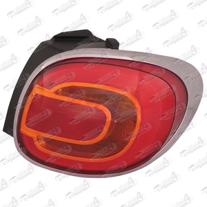 FIAT 500L 2012-2017 REAR LAMP CHROME SURROUND LED RIGHT 51978050