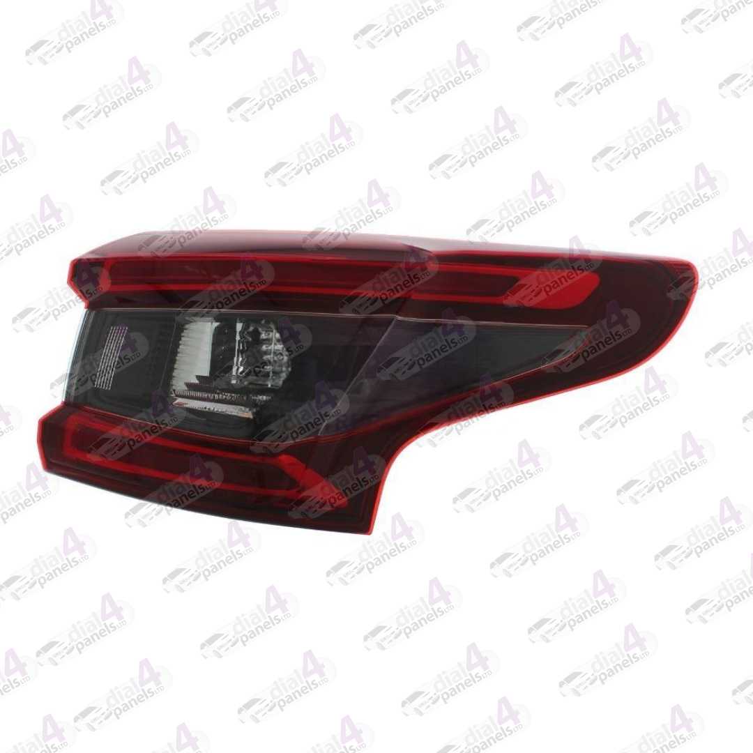 NISSAN QASHQAI 2017-2021 REAR LAMP OUTER DARK RED SMOKED INDICATOR LED RIGHT 26550HV00A