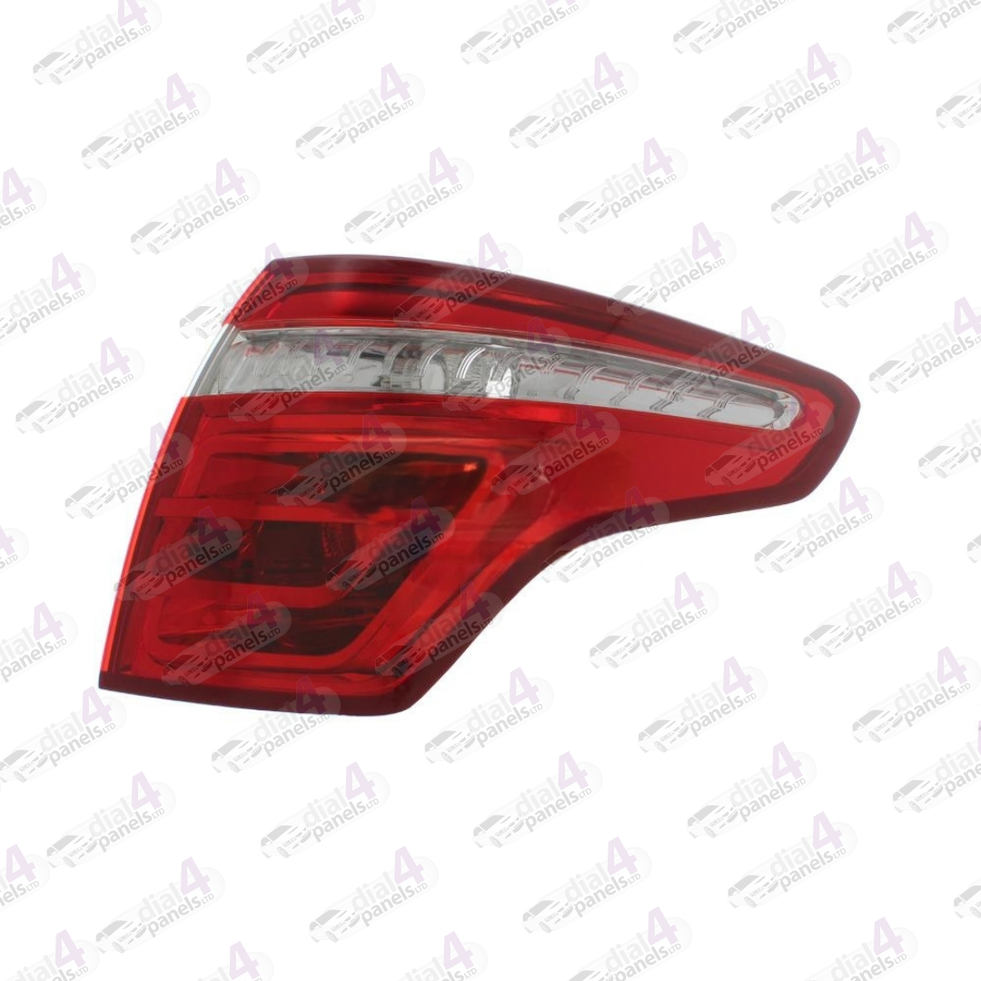 CITROEN C4 2007-2011 REAR LAMP OUTER RED CLEAR RIGHT