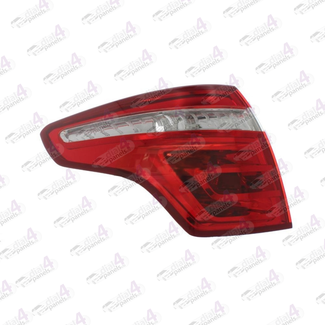 CITROEN C4 2007-2011 REAR LAMP OUTER RED CLEAR LEFT