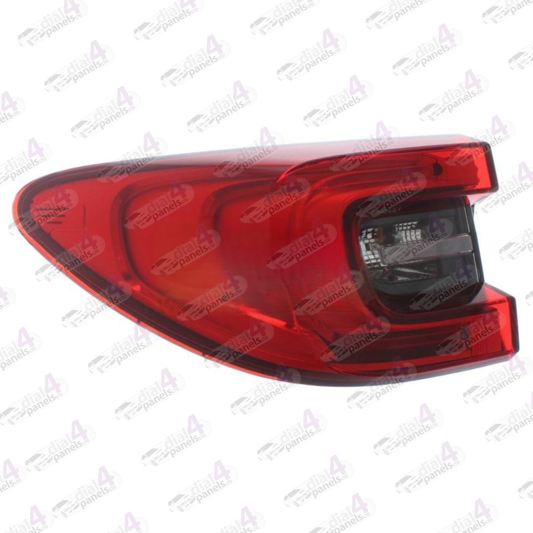 RENAULT KADJAR 2015-2019 REAR LAMP OUTER PART LED RED SMOKE INDICATOR INC.B H LEFT 265552478R