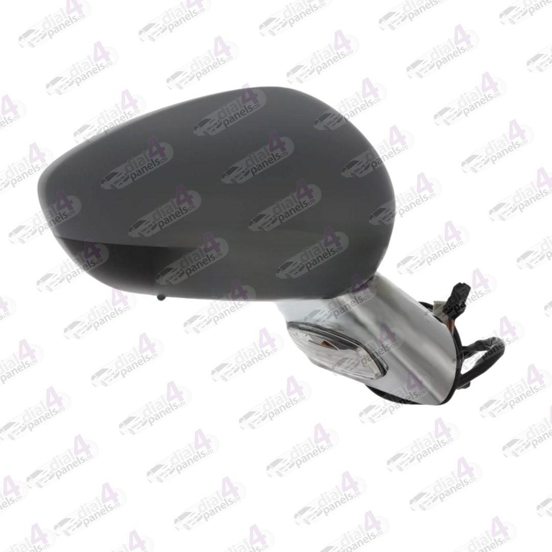 CITROEN C3 2010-2016 DOOR MIRROR ELECTRIC HEATED CHROME ARM PRIMED COVER POWER FOLD TEMPERATURE SENSOR RH