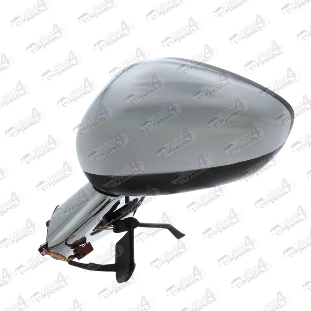 CITROEN C3 / DS3 2010-2016 DOOR MIRROR ELECTRIC HEATED CHROME ARM & COVER POWER FOLD LH