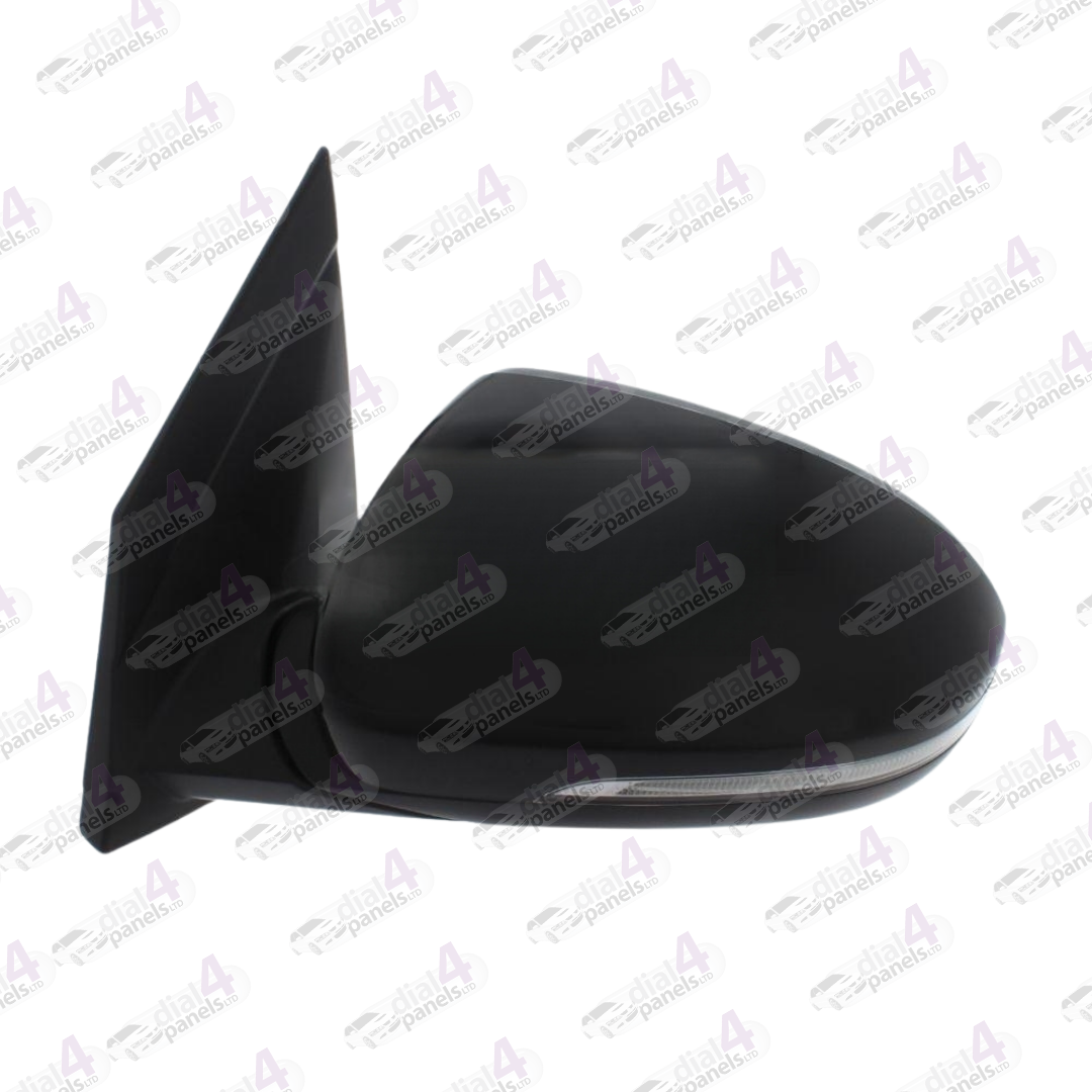 HYUNDAI TUCSON 2015-2018 DOOR MIRROR ELECTRIC HEATED WITH INDICATOR POWER FOLD PRIMED BLACK LH