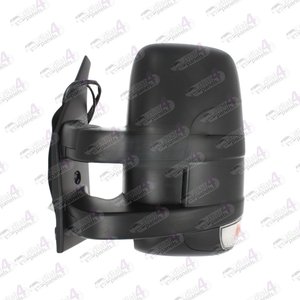 IVECO DAILY 2006-2010 DOOR MIRROR SHORT ARM ELECTRIC HEATED POWER FOLD WITH INDICATOR BLACK LH