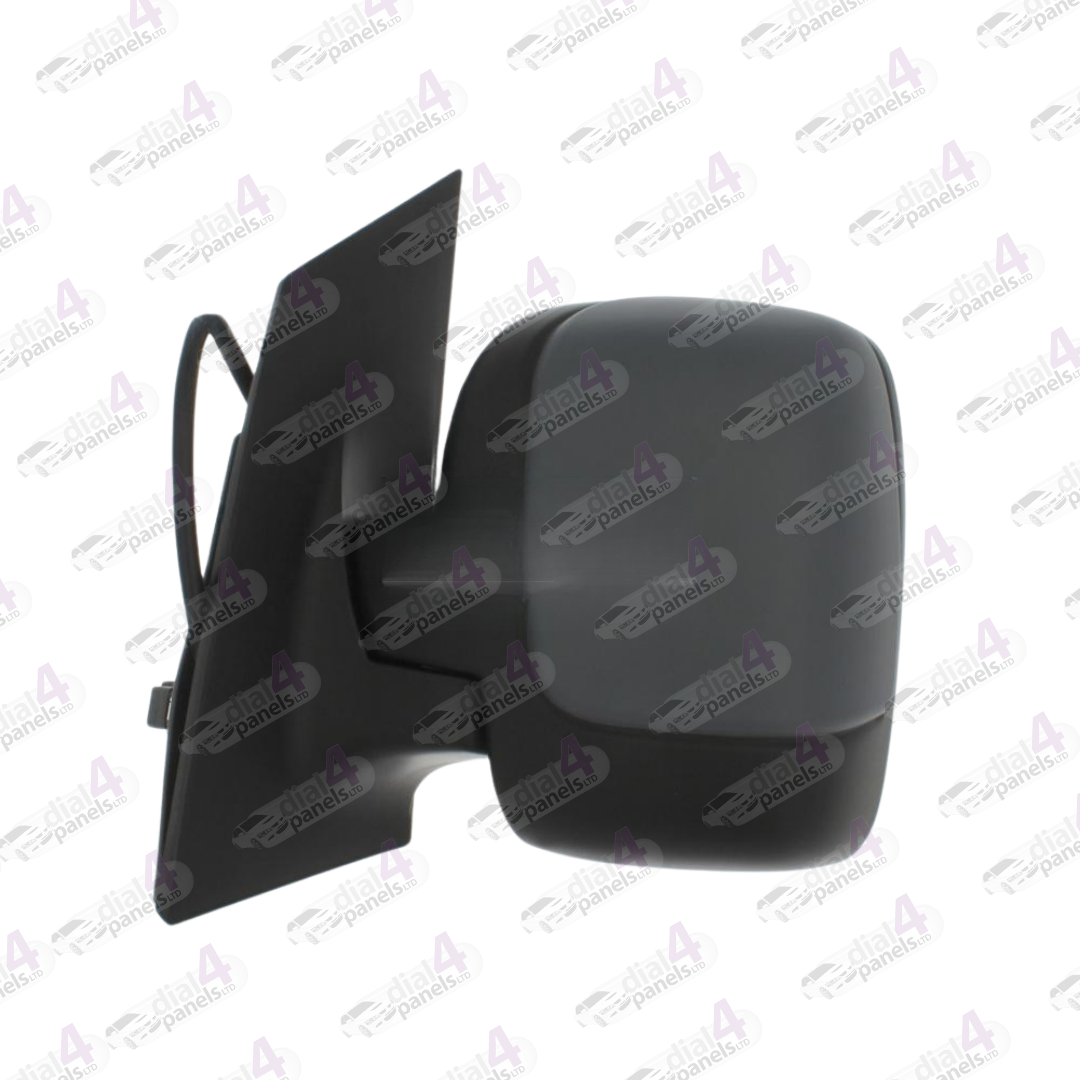 FIAT SCUDO 2007-2016 DOOR MIRROR (SINGLE GLASS) ELECTRIC HEATED POWER FOLD PRIMED LH