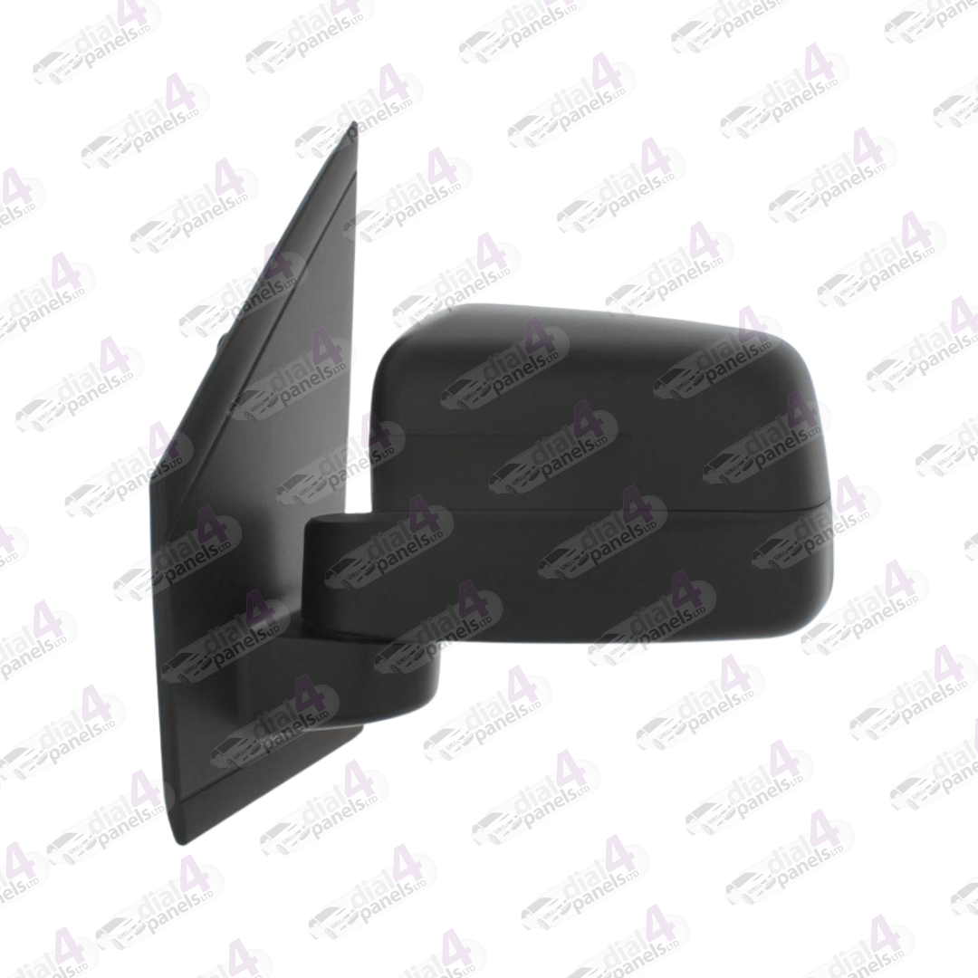FORD TOURNEO CONNECT 2009-2013 DOOR MIRROR MANUAL (SINGLE GLASS) BLACK LH