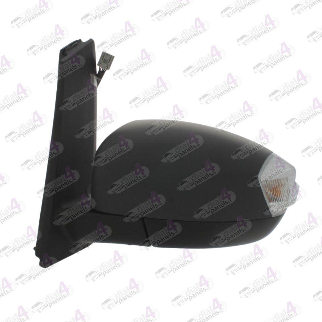FORD C MAX 2010-2016 DOOR MIRROR ELECTRIC HEATED POWER FOLD PUDDLE LAMP WITH INDICATOR PRIMED LH