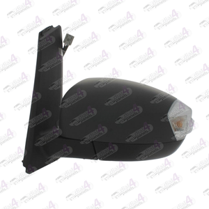 FORD C MAX 2010-2016 DOOR MIRROR ELECTRIC HEATED POWER FOLD PUDDLE LAMP WITH INDICATOR PRIMED LH