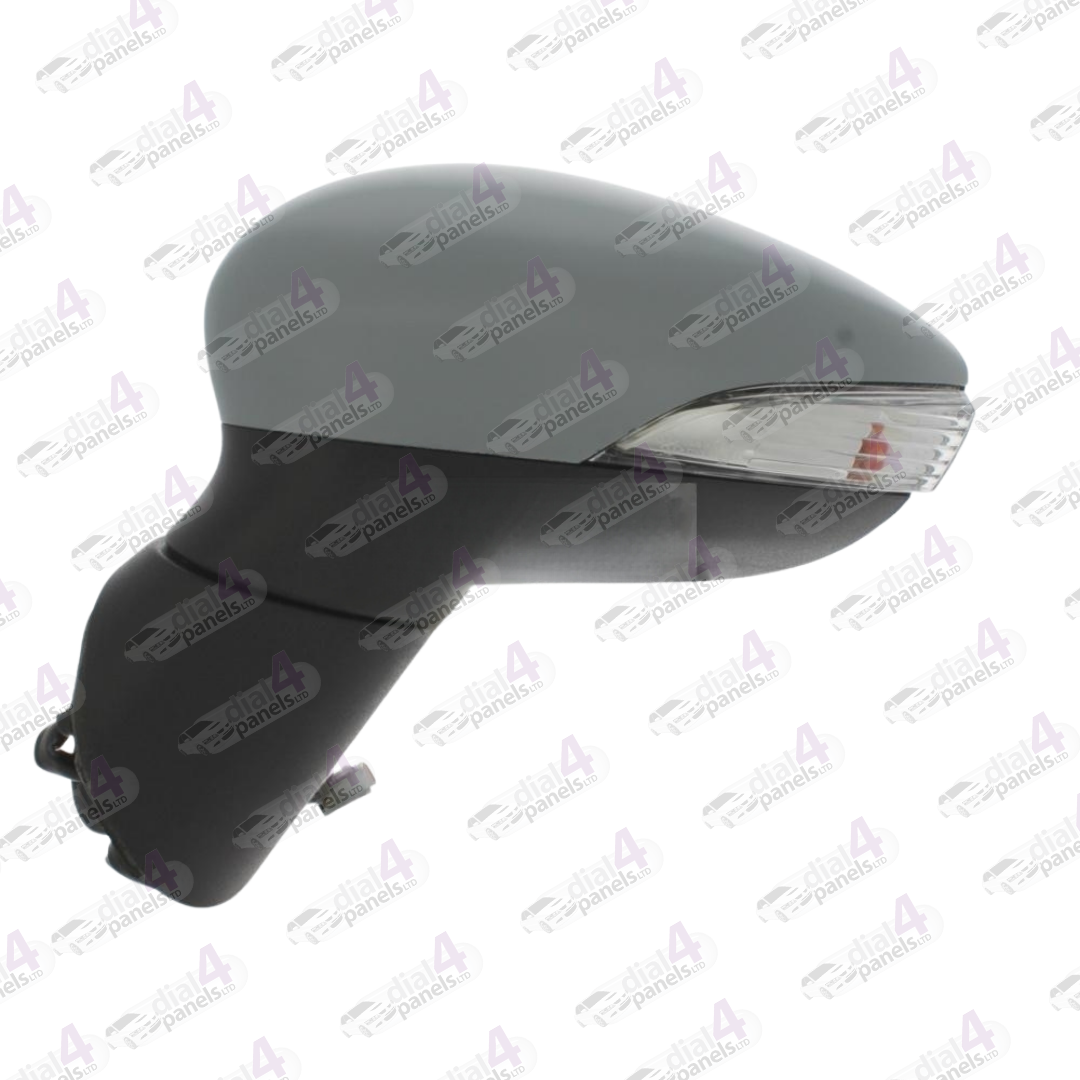 FORD B MAX 2012-2017 DOOR MIRROR ELECTRIC HEATED WITH INDICATOR PRIMED (6 PIN) LH