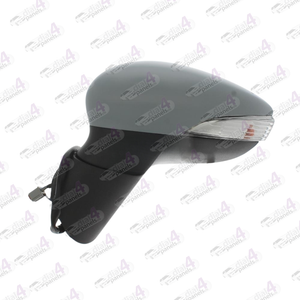 FORD B MAX 2012-2017 DOOR MIRROR ELECTRIC HEATED POWER FOLD WITH INDICATOR PRIMED (8 PIN) LH