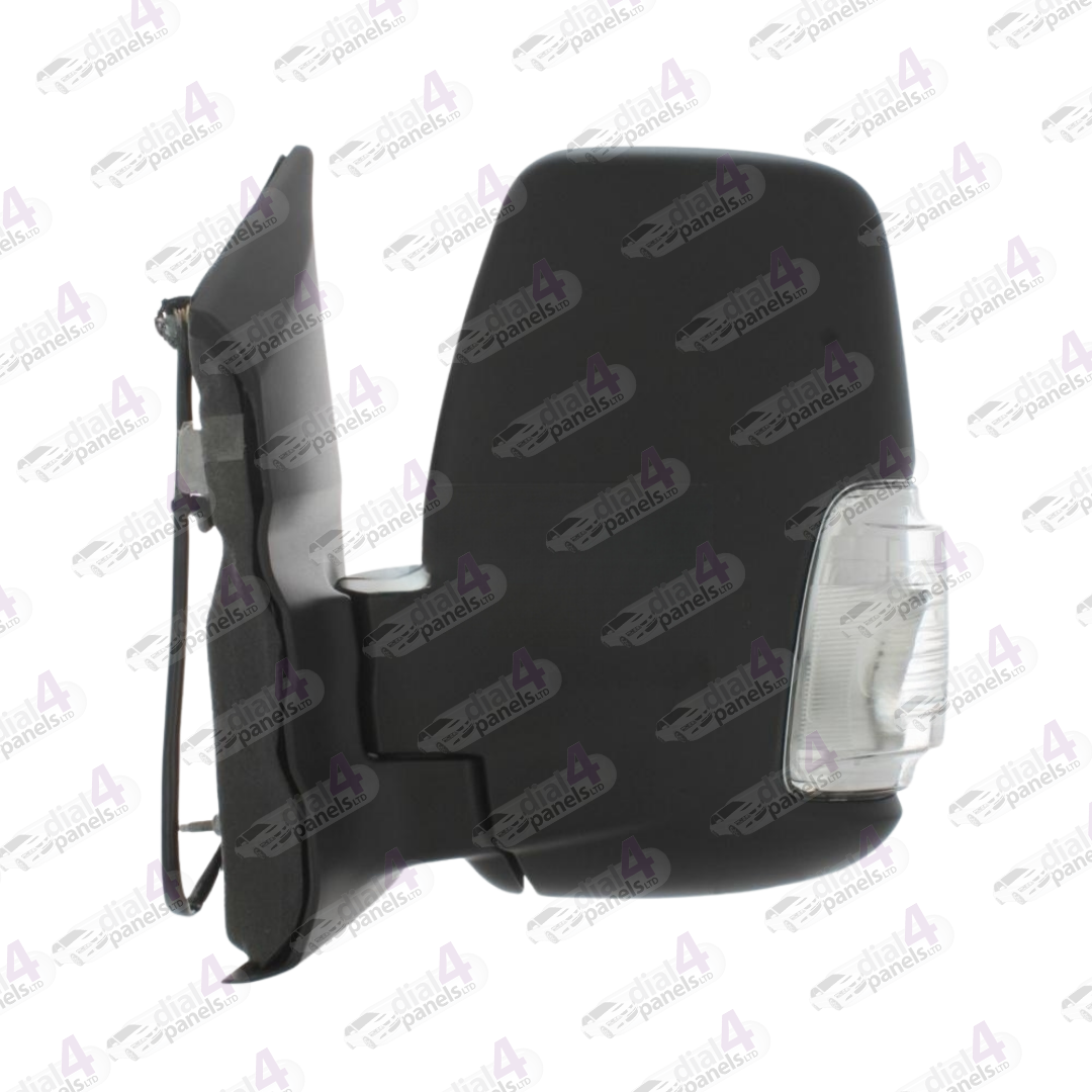 FORD TRANSIT 2014-2019 DOOR MIRROR SHORT ARM ELECTRIC HEATED POWER FOLD CLEAR INDICATOR LH