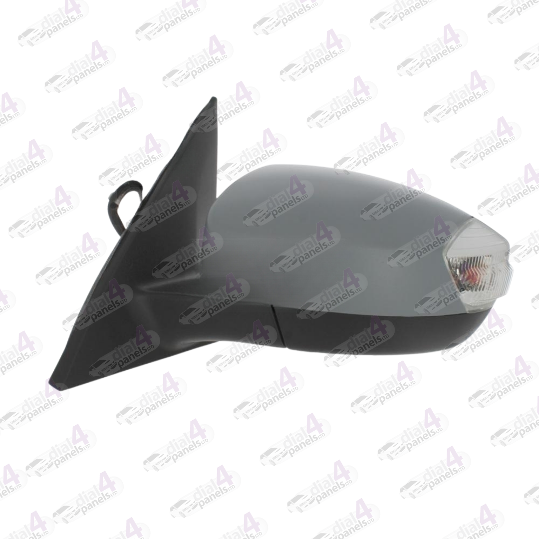FORD S MAX 2006-2015 DOOR MIRROR ELECTRIC HEATED WITH INDICATOR (8 HOLE PLUG) PRIMED LH