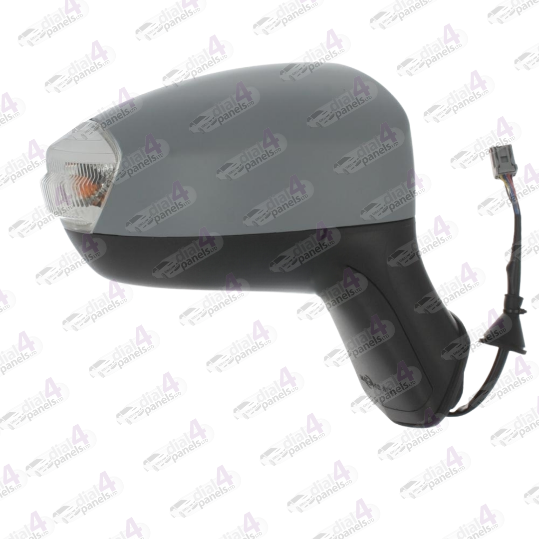 FORD KUGA 2008-2012 DOOR MIRROR ELECTRIC HEATED PRIMED WITH INDICATOR PUDDLE LAMP RH