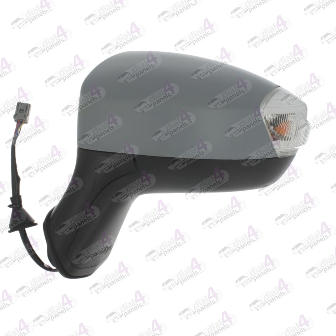 FORD KUGA 2008-2012 DOOR MIRROR ELECTRIC HEATED PRIMED WITH INDICATOR PUDDLE LAMP LH