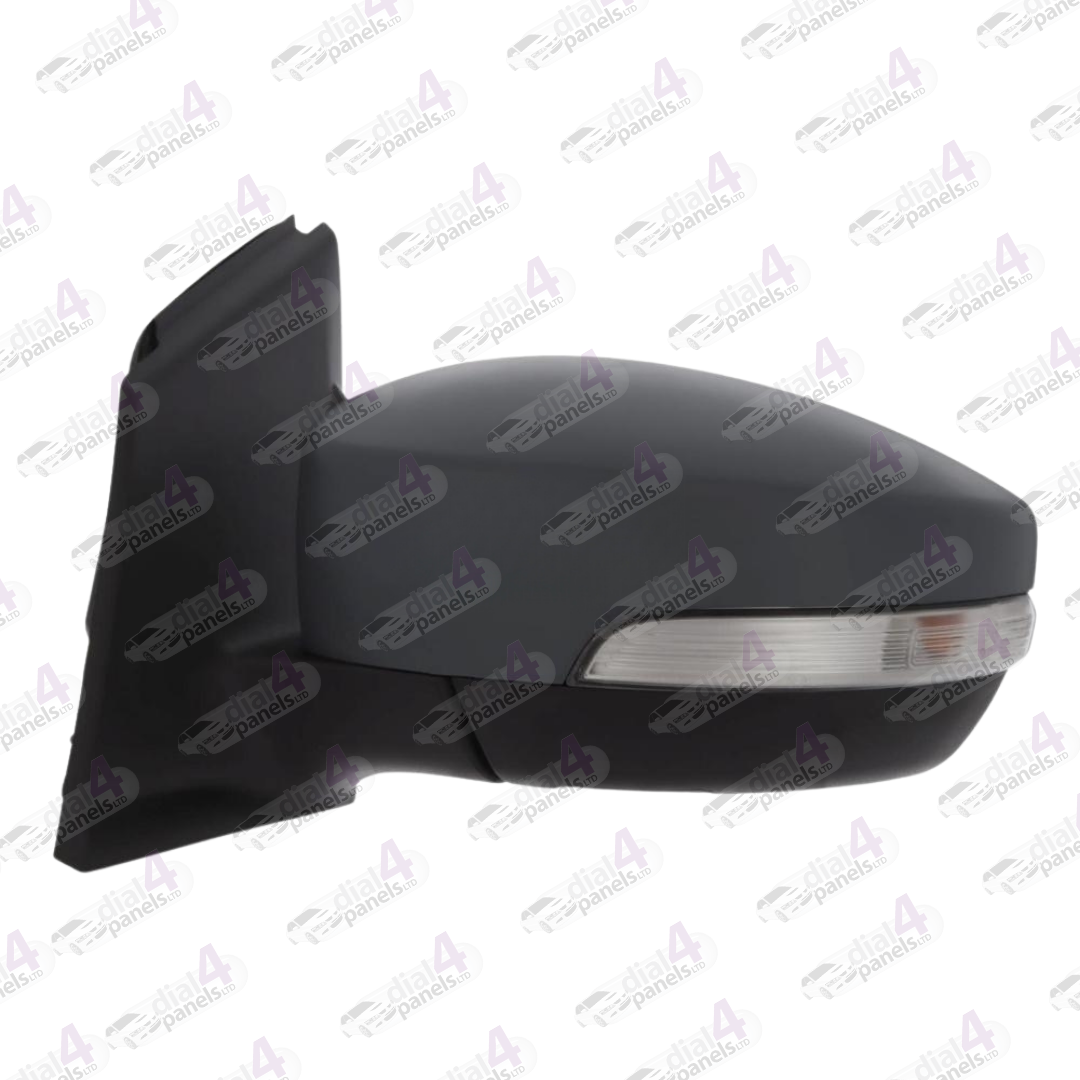 FORD KUGA 2013-2020 DOOR MIRROR ELECTRIC HEATED POWER FOLD PUDDLE LAMP PRIMED WITH INDICATOR LH