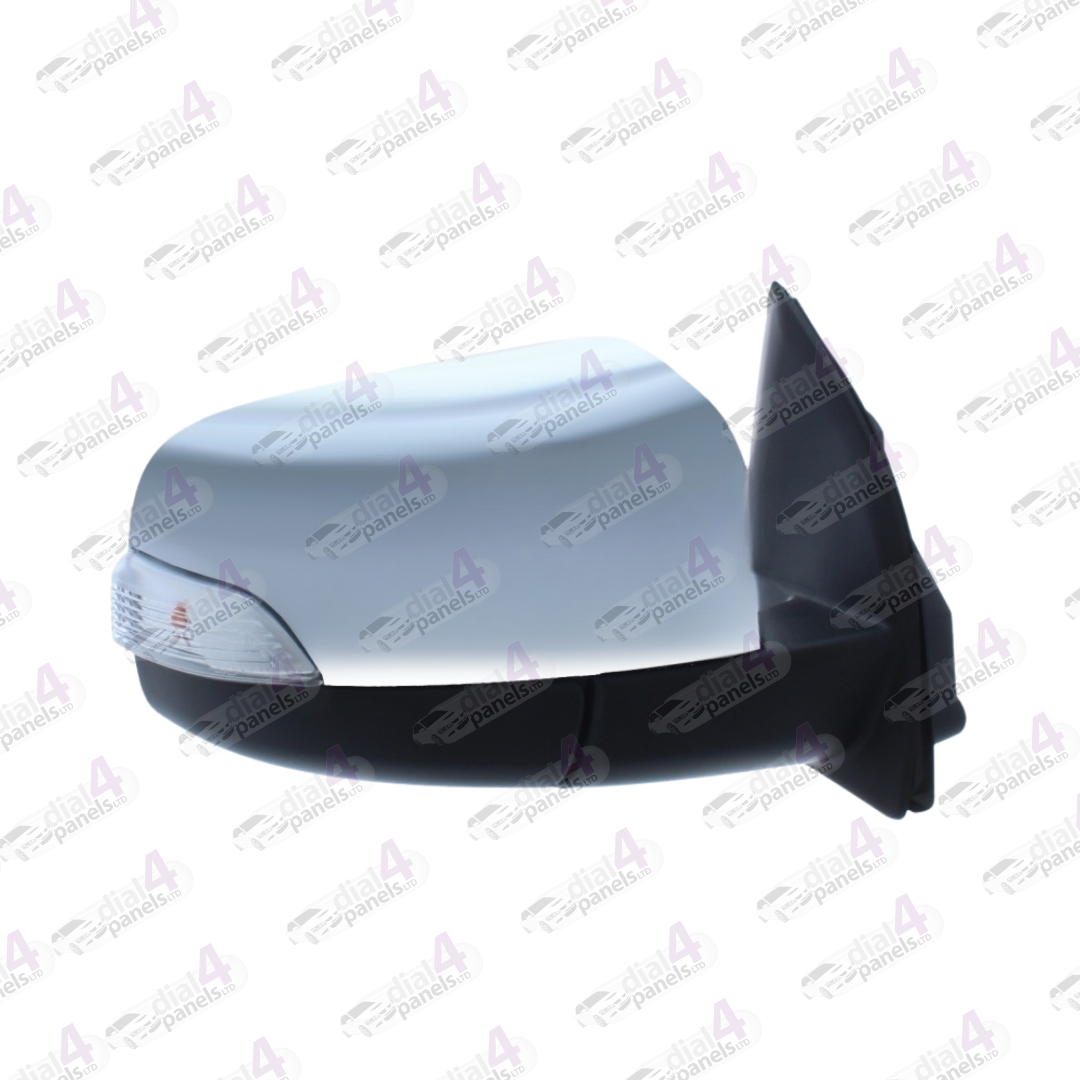 FORD RANGER 2012-2016 DOOR MIRROR ELECTRIC HEATED POWER FOLD WITH INDICATOR PUDDLE LAMP CHROME RH
