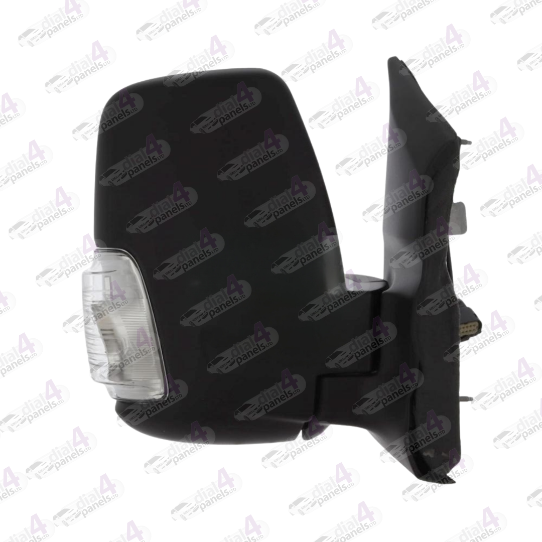 FORD TRANSIT 2019> DOOR MIRROR DOOR MIRROR LONG ARM MANUAL CLEAR INDICATOR BLACK RH