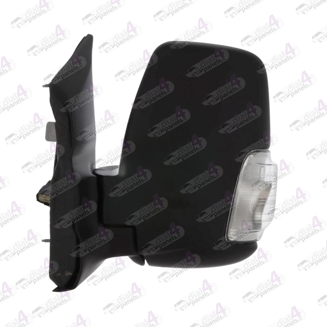 FORD TRANSIT 2019> DOOR MIRROR DOOR MIRROR LONG ARM MANUAL CLEAR INDICATOR BLACK LH