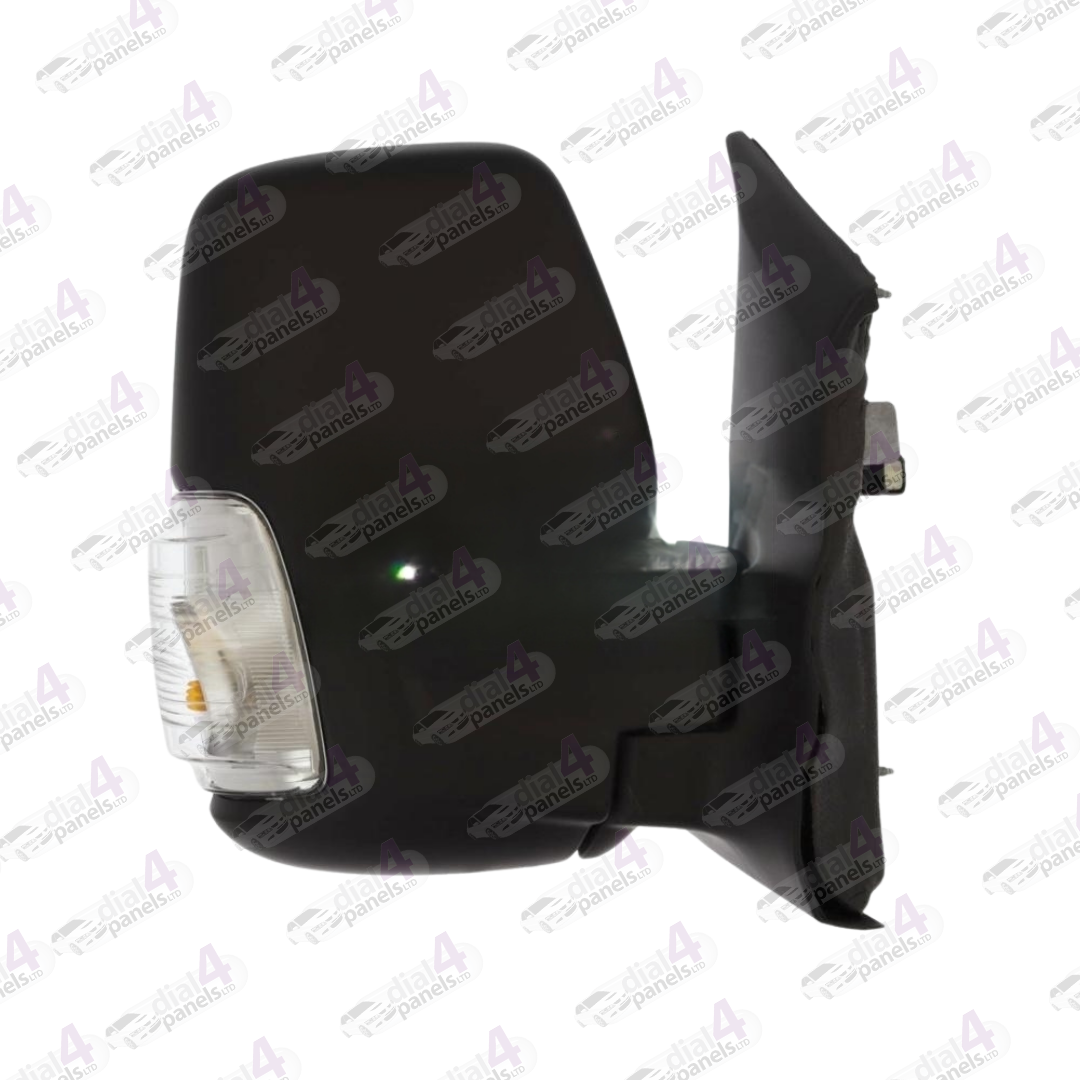 FORD TRANSIT 2019> DOOR MIRROR DOOR MIRROR LONG ARM ELECTRIC HEATED CLEAR INDICATOR BLACK RH