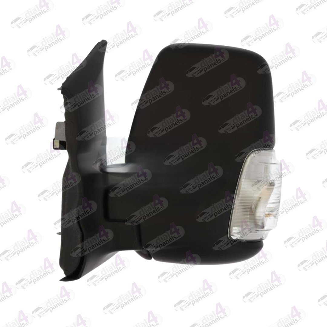 FORD TRANSIT 2019> DOOR MIRROR DOOR MIRROR LONG ARM ELECTRIC HEATED CLEAR INDICATOR BLACK LH