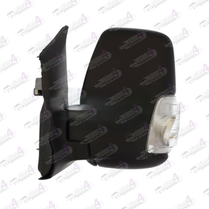 FORD TRANSIT 2019> DOOR MIRROR DOOR MIRROR LONG ARM ELECTRIC HEATED CLEAR INDICATOR BLACK LH