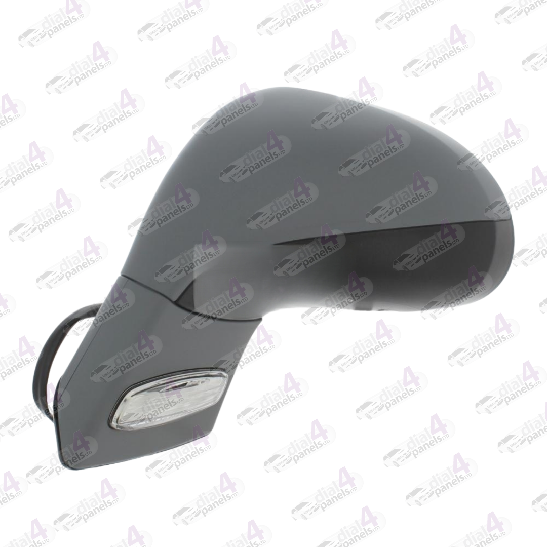 PEUGEOT 308 2007-2015 DOOR MIRROR ELECTRIC HEATED PRIMED POWER FOLD WITH INDICATOR LH