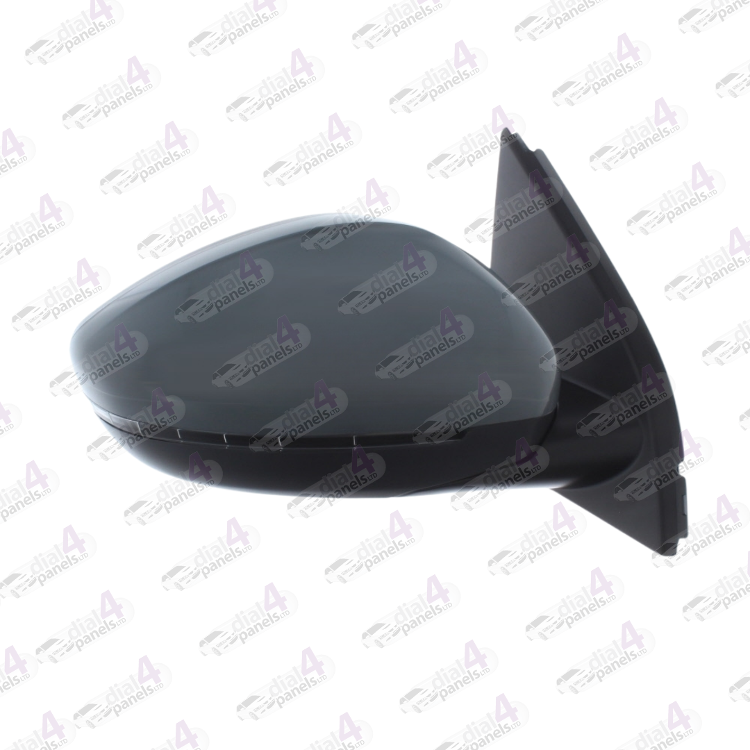 PEUGEOT 308 2014-2021 DOOR MIRROR ELECTRIC HEATED WITH INDICATOR GREY PRIMED TEMPERATURE SENSOR RH