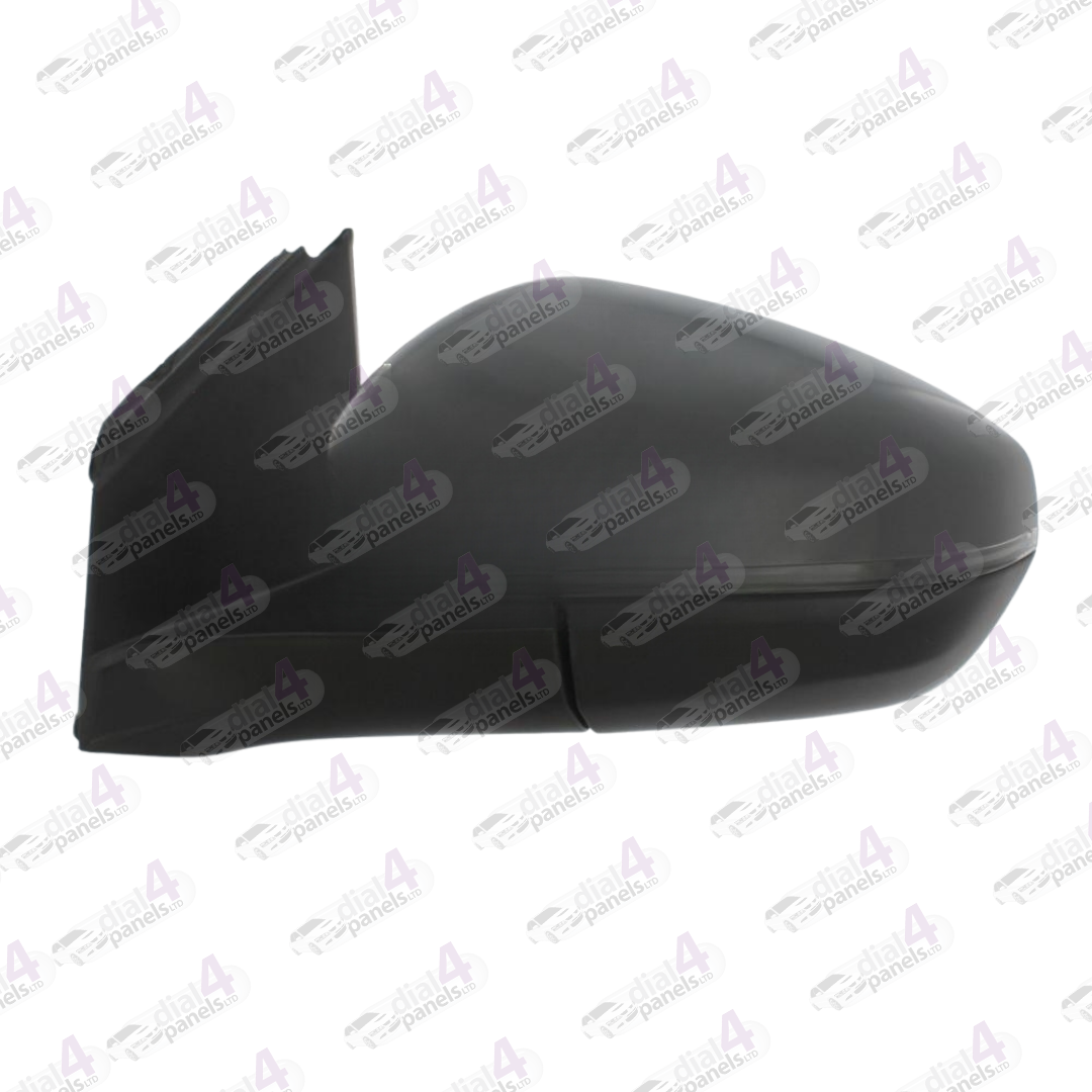 PEUGEOT 3008 2016> DOOR MIRROR ELECTRIC HEATED WITH INDICATOR GREY PRIMED LH