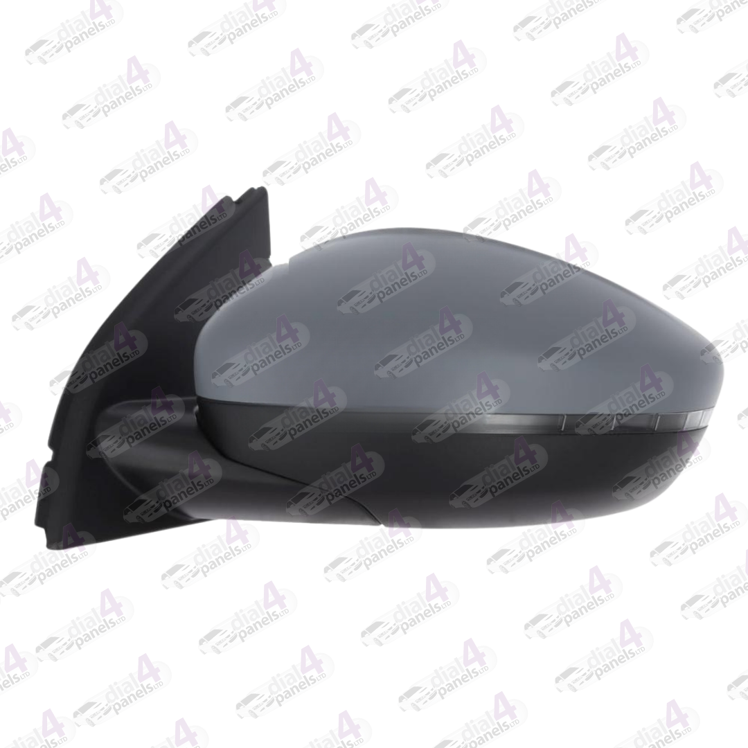PEUGEOT 308 2017-2021 DOOR MIRROR ELECTRIC HEATED WITH INDICATOR POWER FOLD PUDDLE LAMP PRIMED LH