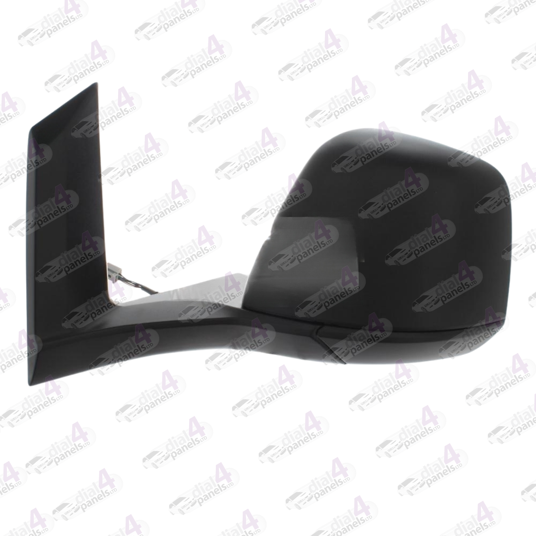FORD TRANSIT CONNECT 2014-2018 DOOR MIRROR (TWIN GLASS) ELECTRIC HEATED BLACK (5 PIN) LH
