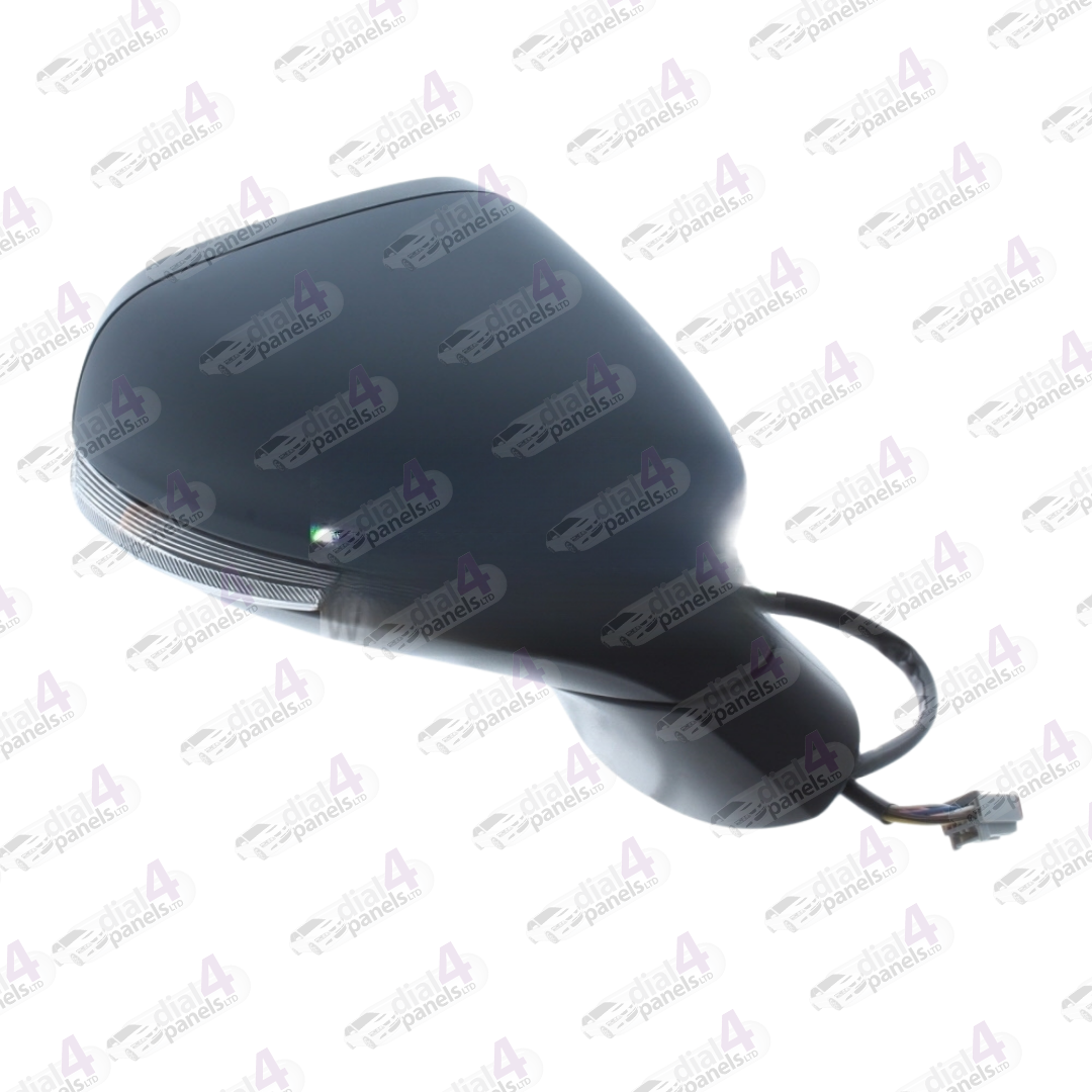 FORD FIESTA 2017> DOOR MIRROR ELECTRIC HEATED POWER FOLD WITH INDICATOR PUDDLE LAMP BLIND SPOT PRIMED RH